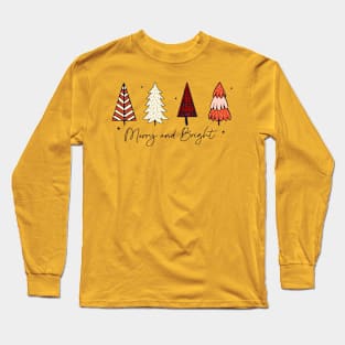 Merry and Bright Christmas Long Sleeve T-Shirt